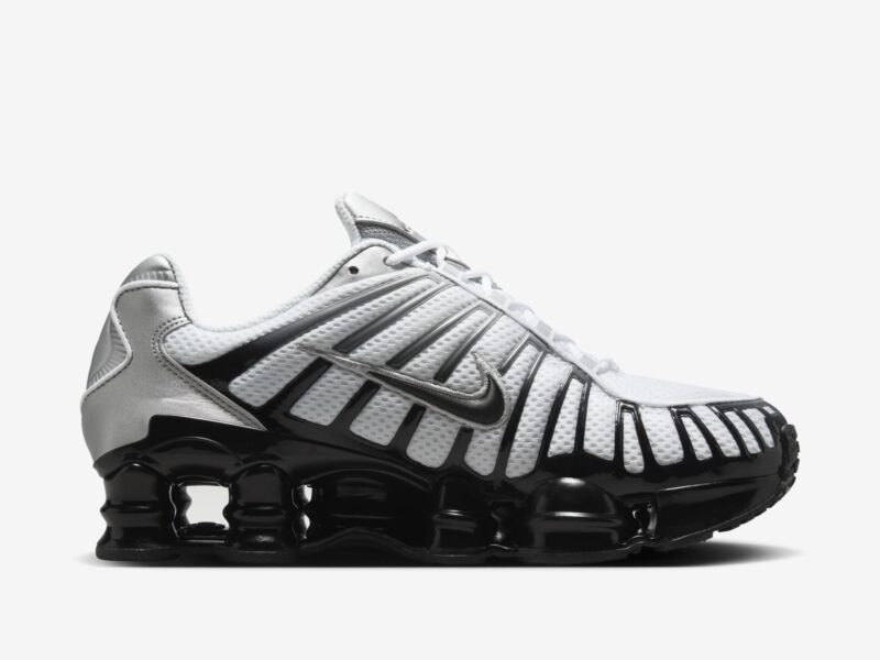 Nike Shox TL - Metallic Silver White Wolf Gre /Black