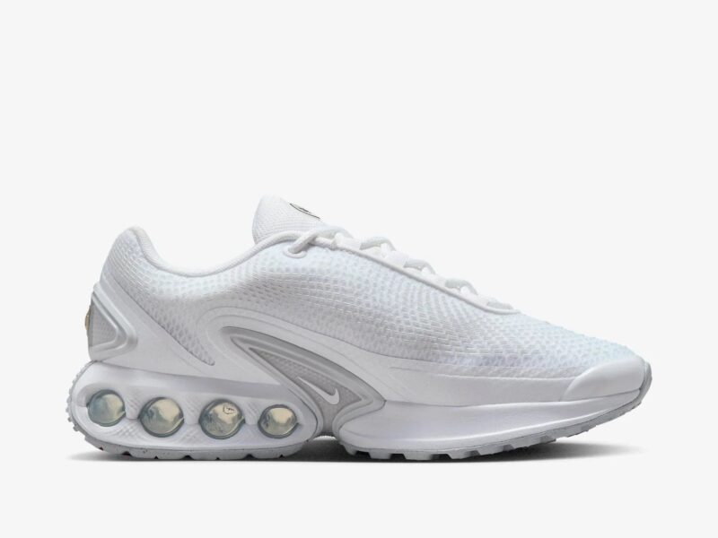 Nike Air Max Dn White Metallic Silver