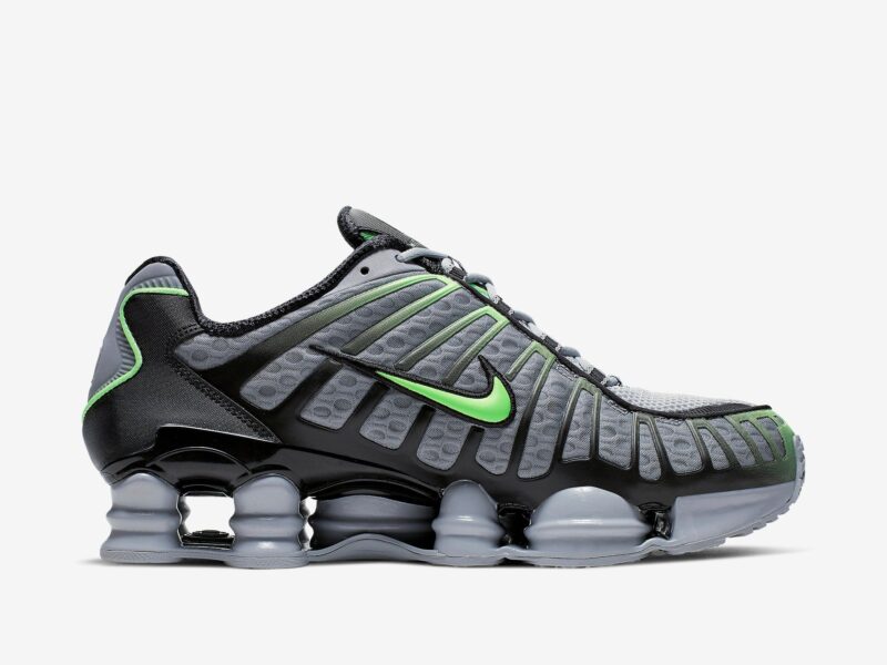 Nike Shox TL - Wolf Grey Lime Blast