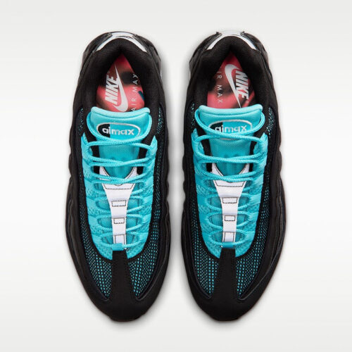 Nike Air Max 95 - Black Gamma Blue Metallic Silver Chrome