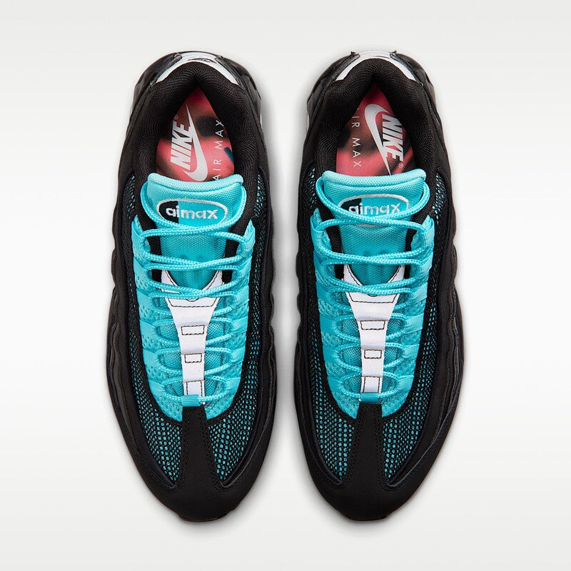 Nike Air Max 95 - Black Gamma Blue Metallic Silver Chrome