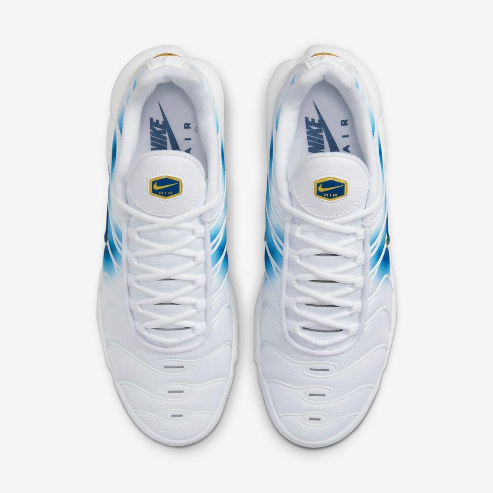 Nike Air Max Plus TN – ‘Spray Paint Swoosh White/Blue’